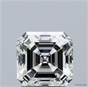 Natural Diamond 1.52 Carats, Asscher with  Cut, J Color, VS2 Clarity and Certified by GIA