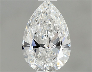 Foto Diamante Natural 0.50 quilates, De pera , Color E, claridad SI2 y certificado GIA de