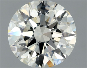 Picture of Natural Diamond 1.02 Carats, Round with Excellent Cut, J Color, VVS1 Clarity and Certified by GIA