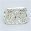 Diamante Natural 1.21 quilates, Radiante , Color L, claridad SI2 y certificado GIA