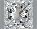 Natural Diamond 1.21 Carats, Princess with  Cut, H Color, VS2 Clarity and Certified by GIA