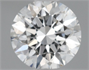 Diamante Natural 0.60 quilates, Redondo , Color F, claridad VVS1 y certificado GIA