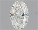 Diamante Natural 0.55 quilates, Ovalado , Color F, claridad VVS1 y certificado GIA