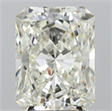 Diamante Natural 4.10 quilates, Radiante , Color K, claridad SI1 y certificado GIA