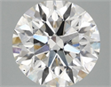 Lab Grown Diamond 2.55 Carats, Round with Excellent Cut, F Color, SI1 Clarity and Certified by IGI