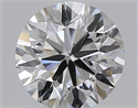 Natural Diamond 0.70 Carats, Round with Very Good Cut, G Color, I1 Clarity and Certified by GIA