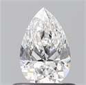 Diamante Natural 0.52 quilates, De pera , Color D, claridad VS1 y certificado GIA