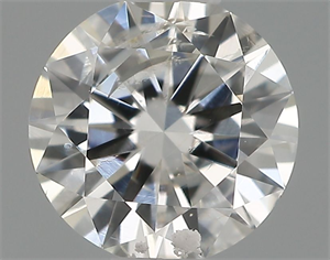 Picture of Natural Diamond 0.40 Carats, Round with Excellent Cut, F Color, I1 Clarity and Certified by IGI