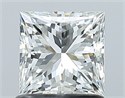 Diamante Natural 1.03 quilates, Princesa , Color H, claridad VVS1 y certificado GIA