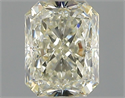 Natural Diamond 1.00 Carats, Radiant with  Cut, M Color, VS2 Clarity and Certified by GIA