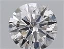 Diamante Natural 0.40 quilates, Redondo , Color D, claridad VS2 y certificado GIA