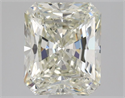 Natural Diamond 2.01 Carats, Radiant with  Cut, K Color, SI1 Clarity and Certified by GIA