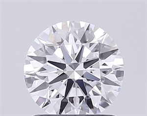Picture of Lab Grown Diamond 1.05 Carats, Round with Ideal Cut, D Color, VVS2 Clarity and Certified by IGI