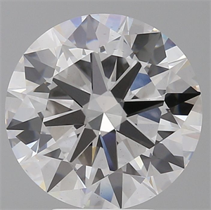 Picture of Lab Grown Diamond 5.07 Carats, Round with Excellent Cut, E Color, VS2 Clarity and Certified by IGI