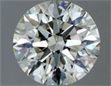 Diamante Natural 1.51 quilates, Redondo , Color K, claridad VS2 y certificado IGI