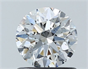Diamante Natural 0.80 quilates, Redondo , Color G, claridad SI1 y certificado GIA