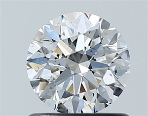 Foto Diamante Natural 0.80 quilates, Redondo , Color G, claridad SI1 y certificado GIA de