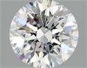 Lab Grown Diamond 2.55 Carats, Round with Excellent Cut, D Color, VVS2 Clarity and Certified by IGI