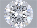 Del inventario de diamantes de laboratorio, 1.09 quilates, Redondo , Color D, claridad VVS2 y certificado IGI