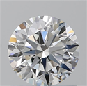 Natural Diamond 0.91 Carats, Round with Excellent Cut, H Color, VS1 Clarity and Certified by GIA