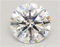 Del inventario de diamantes de laboratorio, 10.03 quilates, Redondo , Color F, claridad VVS2 y certificado IGI