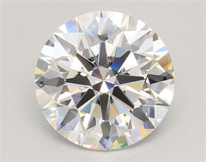 Foto Del inventario de diamantes de laboratorio, 10.03 quilates, Redondo , Color F, claridad VVS2 y certificado IGI de