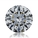 Natural Diamond 0.72 Carats, Round with Excellent Cut, H Color, SI1 Clarity and Certified by GIA
