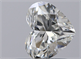 Picture of Natural Diamond 0.60 Carats, Heart with  Cut, I Color, VVS1 Clarity and Certified by GIA