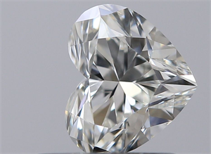 Picture of Natural Diamond 0.60 Carats, Heart with  Cut, I Color, VVS1 Clarity and Certified by GIA