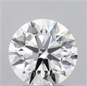 Lab Grown Diamond 2.20 Carats, Round with Excellent Cut, D Color, IF Clarity and Certified by IGI