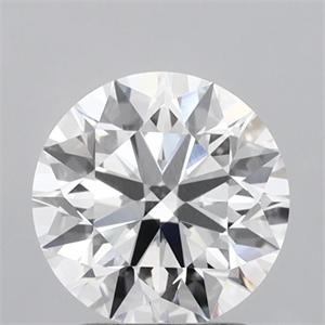 Picture of Lab Grown Diamond 2.20 Carats, Round with Excellent Cut, D Color, IF Clarity and Certified by IGI