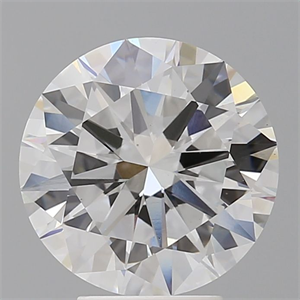 Picture of Lab Grown Diamond 4.50 Carats, Round with Excellent Cut, E Color, VS1 Clarity and Certified by IGI