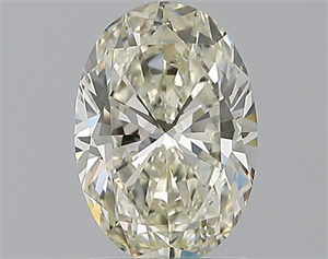 Picture of Natural Diamond 1.20 Carats, Oval with  Cut, K Color, SI1 Clarity and Certified by GIA