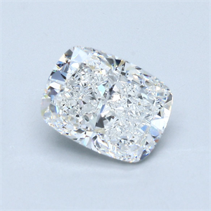 Picture of Natural Diamond 3.01 Carats, Cushion with  Cut, E Color, SI1 Clarity and Certified by GIA