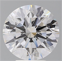 Lab Grown Diamond 5.01 Carats, Round with Ideal Cut, E Color, VS1 Clarity and Certified by IGI