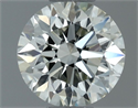 Diamante Natural 0.50 quilates, Redondo , Color J, claridad VVS2 y certificado IGI