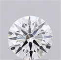 Del inventario de diamantes de laboratorio, 1.06 quilates, Redondo , Color E, claridad VS2 y certificado IGI