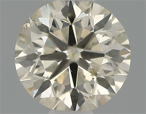 Picture of Natural Diamond 0.50 Carats, Round with Excellent Cut, K Color, SI2 Clarity and Certified by IGI