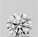 Del inventario de diamantes de laboratorio, 0.72 quilates, Redondo , Color D, claridad VS1 y certificado IGI