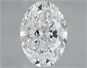 Diamante Natural 0.73 quilates, Ovalado , Color D, claridad VS1 y certificado GIA