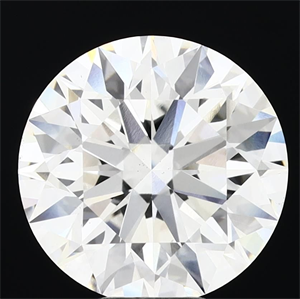 Picture of Lab Grown Diamond 9.07 Carats, Round with Ideal Cut, E Color, VS2 Clarity and Certified by IGI