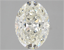 Natural Diamond 3.01 Carats, Oval with  Cut, J Color, SI1 Clarity and Certified by GIA