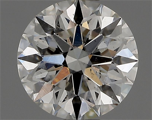 Picture of Natural Diamond 0.73 Carats, Round with Excellent Cut, G Color, SI1 Clarity and Certified by IGI