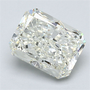 Picture of Natural Diamond 2.30 Carats, Radiant with  Cut, K Color, VVS2 Clarity and Certified by GIA