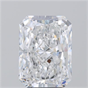 Diamante Natural 5.01 quilates, Radiante , Color D, claridad VS2 y certificado GIA