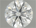 Diamante Natural 0.53 quilates, Redondo , Color F, claridad VS2 y certificado GIA