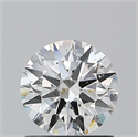 Natural Diamond 1.00 Carats, Round with Excellent Cut, G Color, SI1 Clarity and Certified by GIA