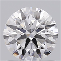 Lab Grown Diamond 0.74 Carats, Round with Ideal Cut, D Color, VVS1 Clarity and Certified by IGI