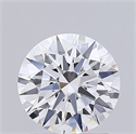 Lab Grown Diamond 1.13 Carats, Round with Ideal Cut, D Color, VVS2 Clarity and Certified by IGI
