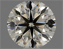 Diamante Natural 0.91 quilates, Redondo , Color K, claridad VVS2 y certificado IGI